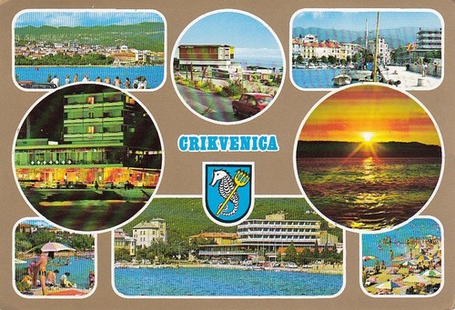 Crikvenica mehrbildkarte - crikvenica,