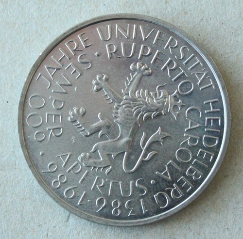 Gedenkmünze 600 jahre - gedenkmünze,