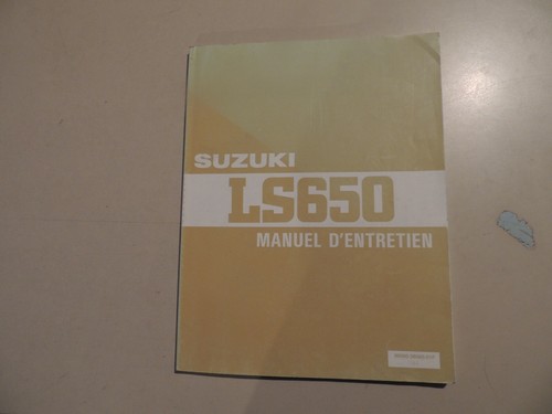 Manuel entretien suzuki ls - manuel,