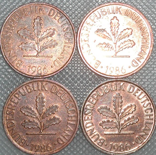 Pfennig 1986 g - 2, j