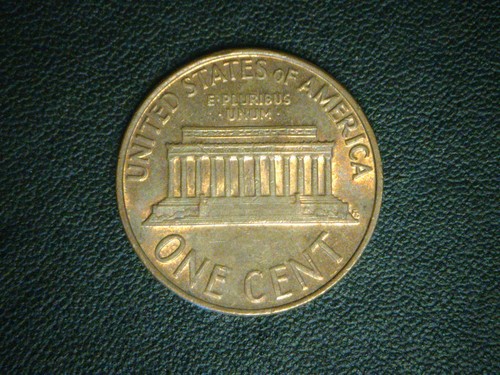 Usa lincoln memorial penny - usa,