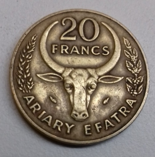 Madagaskar francs 1986 - francs,,
