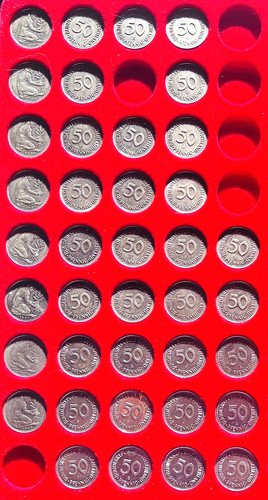 Pfennig brd sammlung - pfennig,