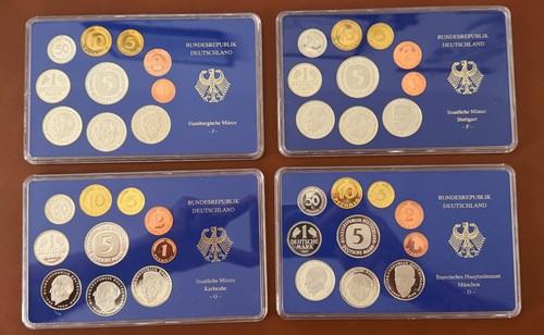 Deutschland kursmünzensatz - deutschland, dm