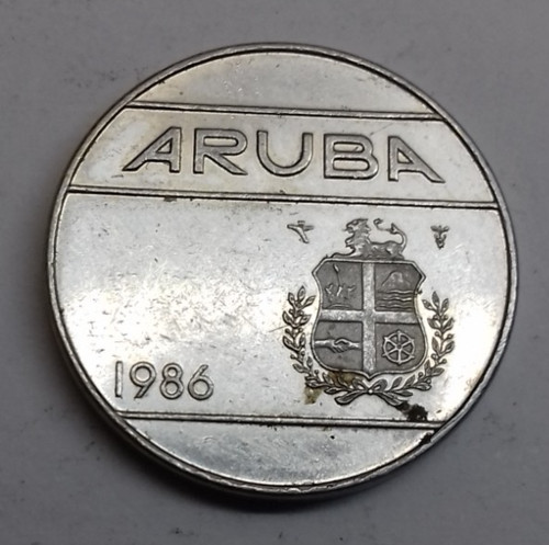 Aruba cents 1986 d 6g - cents,,