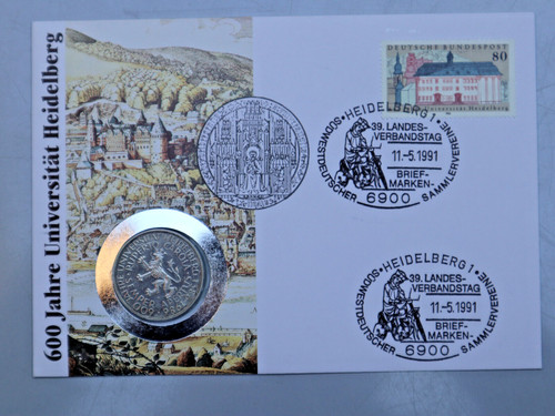 Deutschland numisbrief mit - deutschland:,