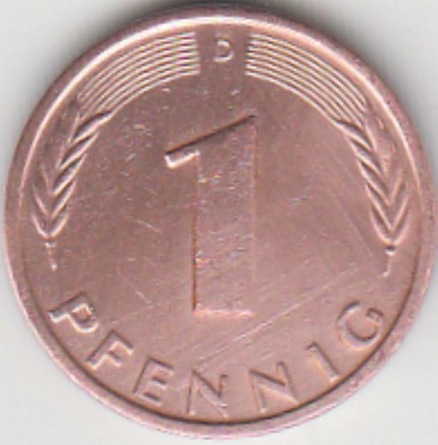 Brd pfennig 1986 d - brd,