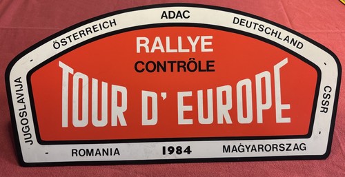 Rallye schilder adac - rallye,