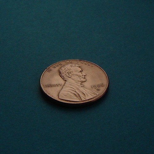 Usa one cent 1986 - cent, 1986"d"
