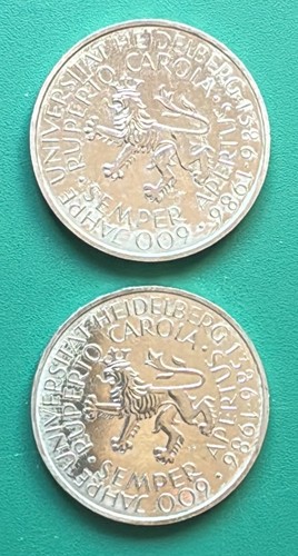 Gedenkmünze 1986 d - 2, 5