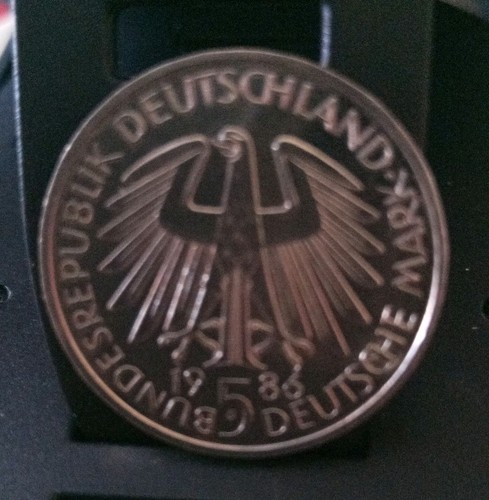 Gedenkmünze 600 jahre - dm,