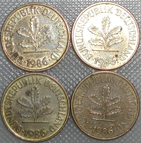 Pfennig 1986 g j - g,