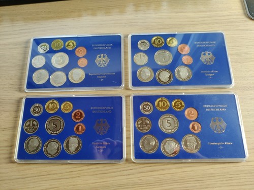 Brd kms kursmünzensatz - brd, d-mark